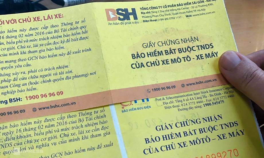 Cảnh báo nguy cơ làm giả bảo hiểm xe máy